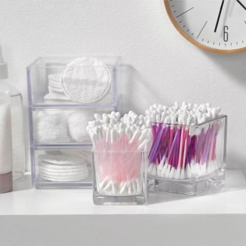 Plastic Stick Cotton Swabs